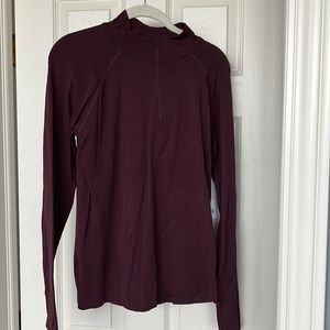 NWT Athleta momentum 1/2 zip size xl